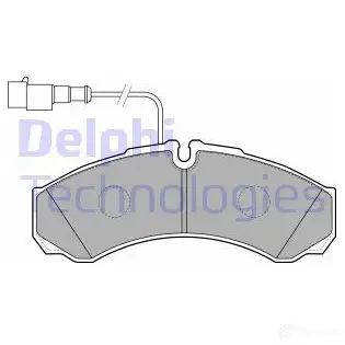 Тормозные колодки дисковые, комплект DELPHI 5012759442265 SLM 21 949933 LP2185