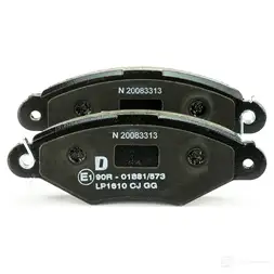 Тормозные колодки дисковые, комплект DELPHI 8LHLBBF 949383 LP1610 2198 0 - Изображение 1