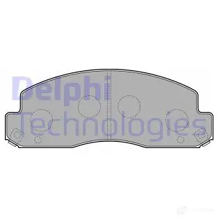 Тормозные колодки дисковые, комплект DELPHI 949996 M OS7GSR 5012759462195 LP2243 изображение 0