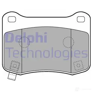 Тормозные колодки дисковые, комплект DELPHI LP2212 949964 VR 2OC 5012759454176