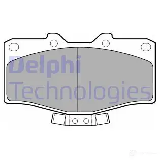 Тормозные колодки дисковые, комплект DELPHI LP951 21 784 950695 1GFPIG изображение 0
