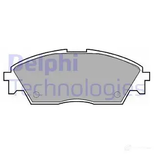 Тормозные колодки дисковые, комплект DELPHI 8SV7RFQ LP605 21 322 950432