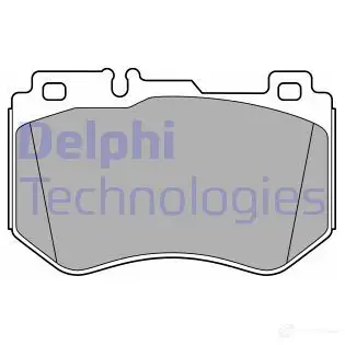 Тормозные колодки дисковые, комплект DELPHI LP3137 950166 5012759532560 SD W0TA