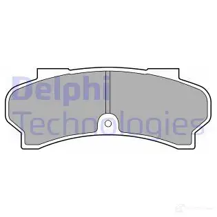 Тормозные колодки дисковые, комплект DELPHI 950414 2036 6 LP588 XL8H5 изображение 0
