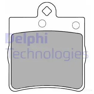 Тормозные колодки дисковые, комплект DELPHI 949217 LP1403 FN1BJLM 21 919 изображение 0