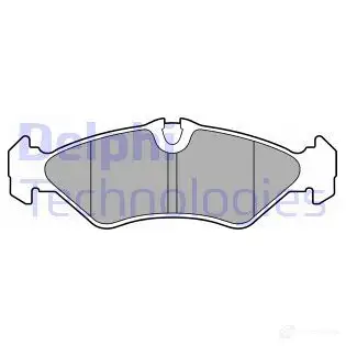 Тормозные колодки дисковые, комплект DELPHI 1437320354 SR NMNV LP3664
