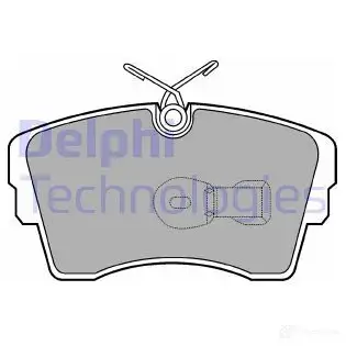 Тормозные колодки дисковые, комплект DELPHI 21 225 950430 LP603 T8DVFZJ