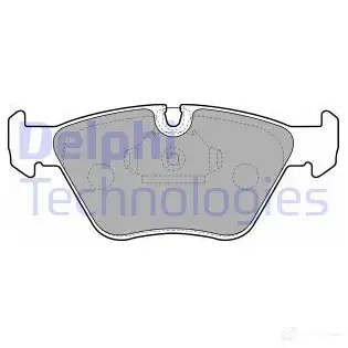 Тормозные колодки дисковые, комплект DELPHI 7UOA39 LP1608 949380 216 77 изображение 0