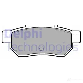 Тормозные колодки дисковые, комплект DELPHI 950548 LP772 213 12 0AOXI7E изображение 0