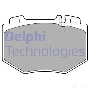 Тормозные колодки дисковые, комплект DELPHI LP1851 23 285 7O0ZLG9 949610 изображение 0