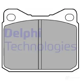 Тормозные колодки дисковые, комплект DELPHI 5012759300503 8UM TM LP84 950596 изображение 0