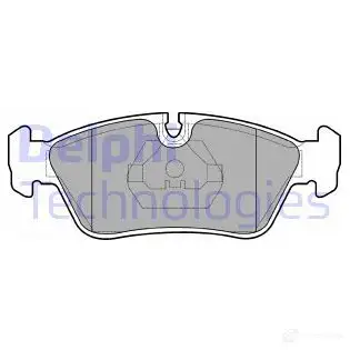 Тормозные колодки дисковые, комплект DELPHI 950513 LP710 21 643 3P2N74