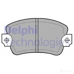 Тормозные колодки дисковые, комплект DELPHI QD1IJM 2048 8 949710 LP197 изображение 0