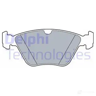 Тормозные колодки дисковые, комплект DELPHI 1437321654 LP3517 BBO 8YOC