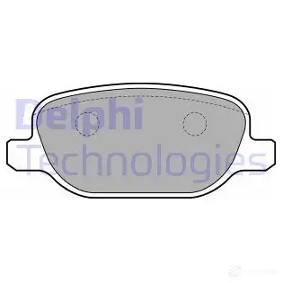Тормозные колодки дисковые, комплект DELPHI 949604 0CQAWR 2376 0 LP1845