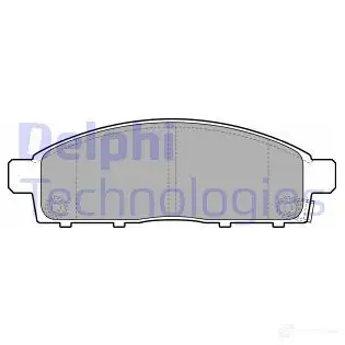 Тормозные колодки дисковые, комплект DELPHI 949817 Z GW4IFY LP2074 5012759418451 изображение 5