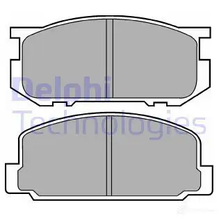 Тормозные колодки дисковые, комплект DELPHI 950248 2 0856 LP356 TWD0UQS изображение 0