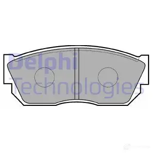 Тормозные колодки дисковые, комплект DELPHI 2089 5 LP355 950247 2D5S6