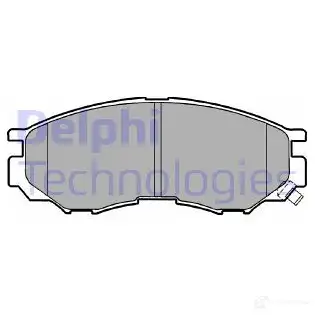 Тормозные колодки дисковые, комплект DELPHI LP1010 0XFKU 949041 2329 0 изображение 0