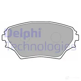 Тормозные колодки дисковые, комплект DELPHI VTSH5T LP1632 2 3585 949403 изображение 0