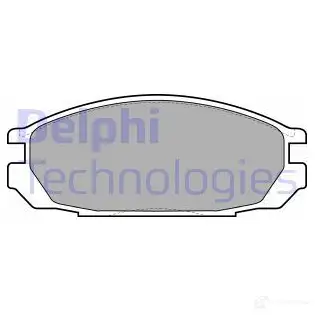 Тормозные колодки дисковые, комплект DELPHI 949394 LP1623 2 0098 0N27B