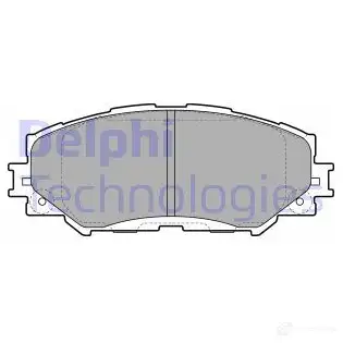 Тормозные колодки дисковые, комплект DELPHI 243 36 949746 LP2002 D378G изображение 0
