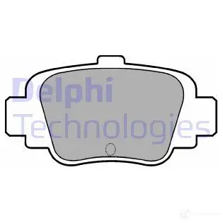 Тормозные колодки дисковые, комплект DELPHI 950553 LP780 2345 4 6GT2H