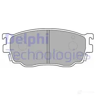 Тормозные колодки дисковые, комплект DELPHI 949317 YK2NC U6 LP1527 5012759121955 изображение 0