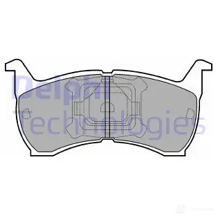 Тормозные колодки дисковые, комплект DELPHI 950317 LP465 DU6T9YS 2104 1 изображение 0