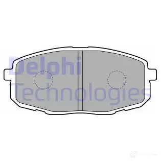 Тормозные колодки дисковые, комплект DELPHI 9PJ4 C 5012759237762 949581 LP1819 изображение 0