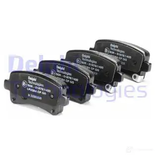 Тормозные колодки дисковые, комплект DELPHI 949827 5012759423622 LP2084 GS FCE - Изображение 1