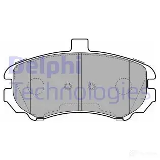 Тормозные колодки дисковые, комплект DELPHI 949897 A5Y 0L 5012759434154 LP2150
