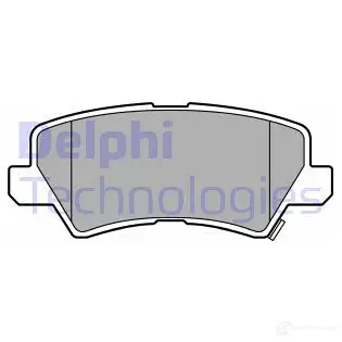 Тормозные колодки дисковые, комплект DELPHI X C6PTI 1437322360 LP3665 изображение 0