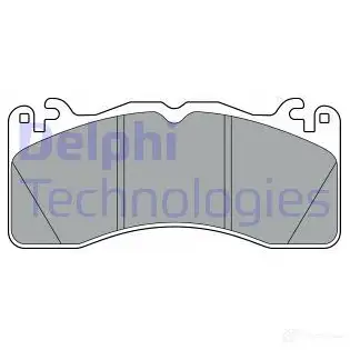 Тормозные колодки дисковые, комплект DELPHI LP3377 1424794594 O 7DCZ 5012759995051