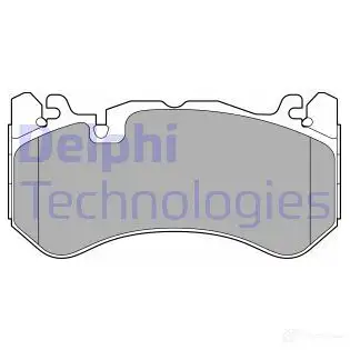 Тормозные колодки дисковые, комплект DELPHI 1437320420 LP3589 I 7LTIN3