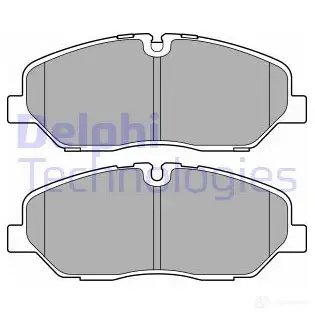 Тормозные колодки дисковые, комплект DELPHI 1437320266 LP3683 Z0E SU изображение 0