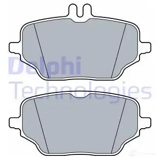 Тормозные колодки дисковые, комплект DELPHI 1437322340 49 S6691 LP3572
