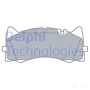 Тормозные колодки дисковые, комплект DELPHI DUHCN G LP3527 1437322349