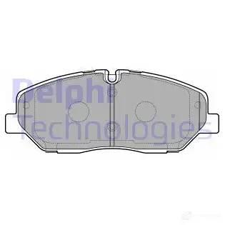 Тормозные колодки дисковые, комплект DELPHI 5012759984833 LP3294 Q6Q ID6 1211452335