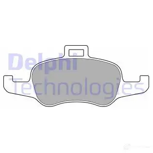 Тормозные колодки дисковые, комплект DELPHI 950192 LP3168 4R WASW 5012759532775 изображение 0