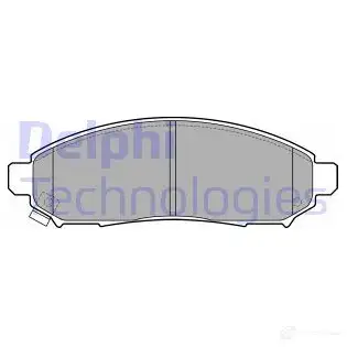 Тормозные колодки дисковые, комплект DELPHI RY E7OV 949756 LP2011 5012759398883