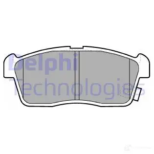 Тормозные колодки дисковые, комплект DELPHI LP2219 5012759455760 949971 A8V LHY