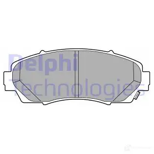 Тормозные колодки дисковые, комплект DELPHI LP3613 1437322516 EW L664