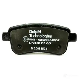 Тормозные колодки дисковые, комплект DELPHI 949900 LP2153 XMY6A 95 5012759434185 изображение 0