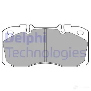 Тормозные колодки дисковые, комплект DELPHI 949884 5012759445921 T7 AA9 LP2138