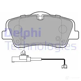Тормозные колодки дисковые, комплект DELPHI 1211452331 5012759984819 LP3292 6 FXEB2