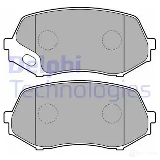Тормозные колодки дисковые, комплект DELPHI 949959 LP2208 5012759451571 M5YV H изображение 0