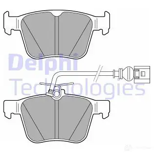 Тормозные колодки дисковые, комплект DELPHI 5012759979181 LP3267 1211452217 9 U3SYU изображение 0