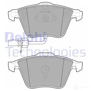 Тормозные колодки дисковые, комплект DELPHI 5012759414033 J3 VZEP 949775 LP2032 изображение 0