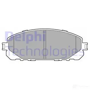 Тормозные колодки дисковые, комплект DELPHI 1211452235 LP3271 OQ6IUS J 5012759983119 изображение 0